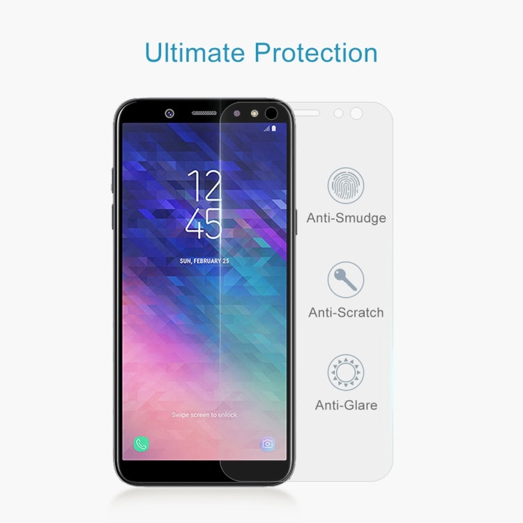 10 PCS 0.26mm 9H 2.5D Tempered Glass Film for Galaxy A6+ (2018), For Galaxy A6+ (2018)
