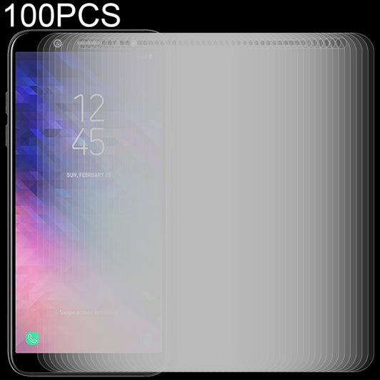 100 PCS 0.26mm 9H 2.5D Tempered Glass Film for Galaxy A6+ (2018), Galaxy A6+ (2018)(100pcs)