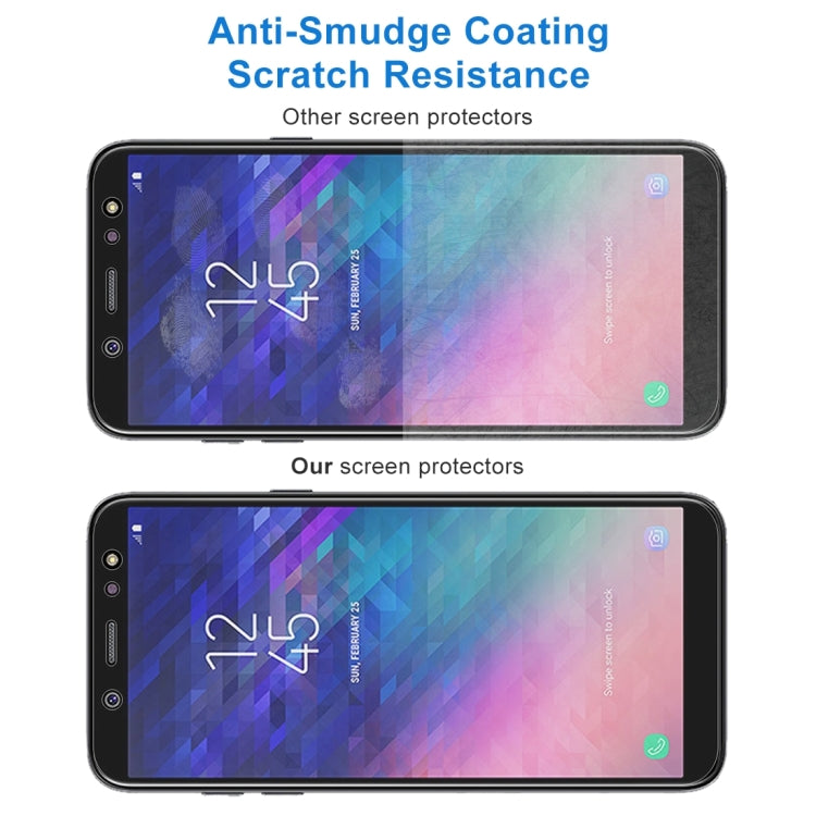100 PCS 0.26mm 9H 2.5D Tempered Glass Film for Galaxy A6+ (2018), Galaxy A6+ (2018)(100pcs)