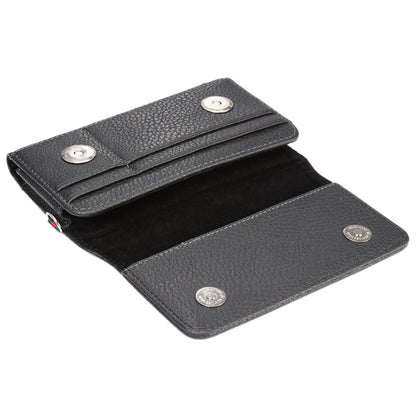 Universal Litchi Texture Vertical Flip Thwartwise PU Leather Case / Waist Bag with Back Splint & Card Slots & 15cm Lanyard for iPhone X  & Galaxy S7 & S6 Edge & S6, Huawei P9 & P9 Lite, Sony Xperia Z5, Xiaomi Redmi 4, Size: 14.6 x 7.8 x 1.8 cm