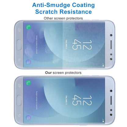 For Galaxy J5 (2017) (EU Version) 0.26mm 9H Surface Hardness 2.5D Explosion-proof Non-full Screen Tempered Glass Screen Film, For Galaxy J5 (2017) (EU Version)