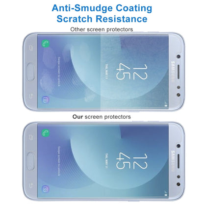 10 PCS For Galaxy J5 (2017) (EU Version) 0.26mm 9H Surface Hardness 2.5D Explosion-proof Non-full Screen Tempered Glass Screen Film, For Galaxy J5 (2017) (EU Version)(10 PCS)