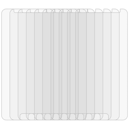 50 PCS For Galaxy J3 (2017) (EU Version) 0.26mm 9H Surface Hardness 2.5D Explosion-proof Non-full Screen Tempered Glass Screen Film, For Galaxy J3 (2017) (EU Version) (50 PCS)