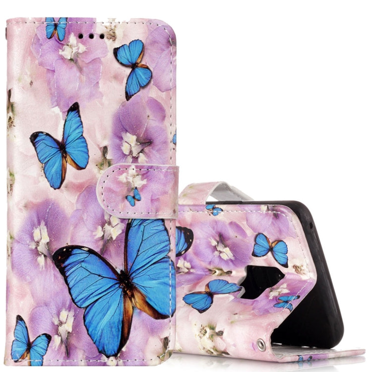 For Galaxy S9 Gloss Oil Embossed Wolf Pattern Horizontal Flip Leather Case with Holder & Card Slots & Wallet, For Galaxy S9
