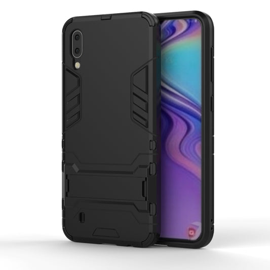 Shockproof PC + TPU Case for Galaxy M10, with Holder, Galaxy M10, For Samsung Galaxy M10