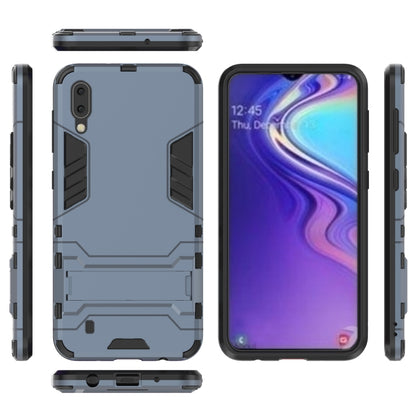 Shockproof PC + TPU Case for Galaxy M10, with Holder, For Samsung Galaxy M10