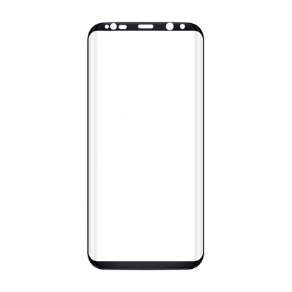 For Galaxy S8 / G9500 0.3mm 9H Surface Hardness 3D Curved Surface Silk-screen Full Screen Tempered Glass Screen Protector, For Galaxy S8 0.3mm