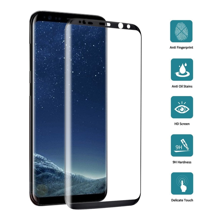 Full Screen Edge Glue Tempered Glass Screen Protector For Galaxy S8+, For Galaxy S8+ / G955 0.3mm, For Galaxy S8+ / G955