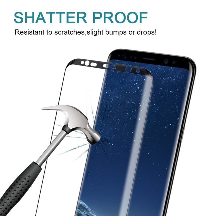 Full Screen Edge Glue Tempered Glass Screen Protector For Galaxy S8+, For Galaxy S8+ / G955 0.3mm, For Galaxy S8+ / G955