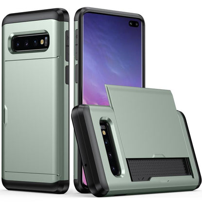Shockproof Rugged Armor Protective Case for Galaxy S10e, with Card Slot, For Galaxy S10e, Galaxy S10e