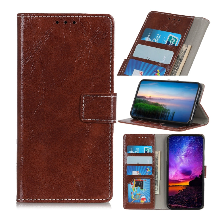 Retro Crazy Horse Texture Horizontal Flip Leather Case for Galaxy A20e, with Holder & Card Slots & Wallet & Photo Frame, For Galaxy A20e, For Samsung Galaxy A20e, Galaxy A20e