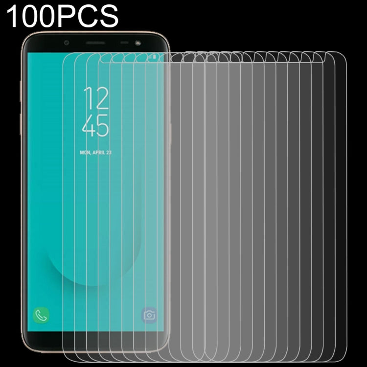 100 PCS 0.26mm 9H 2.5D Tempered Glass Film for Galaxy J6 (2018), For Galaxy J6 (2018)(100 PCS)