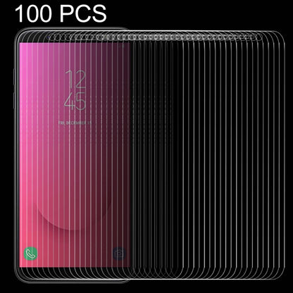100 PCS 0.26mm 9H 2.5D Tempered Glass Film for Galaxy J8 (2018), Galaxy J8 (2018) (100 PCS)