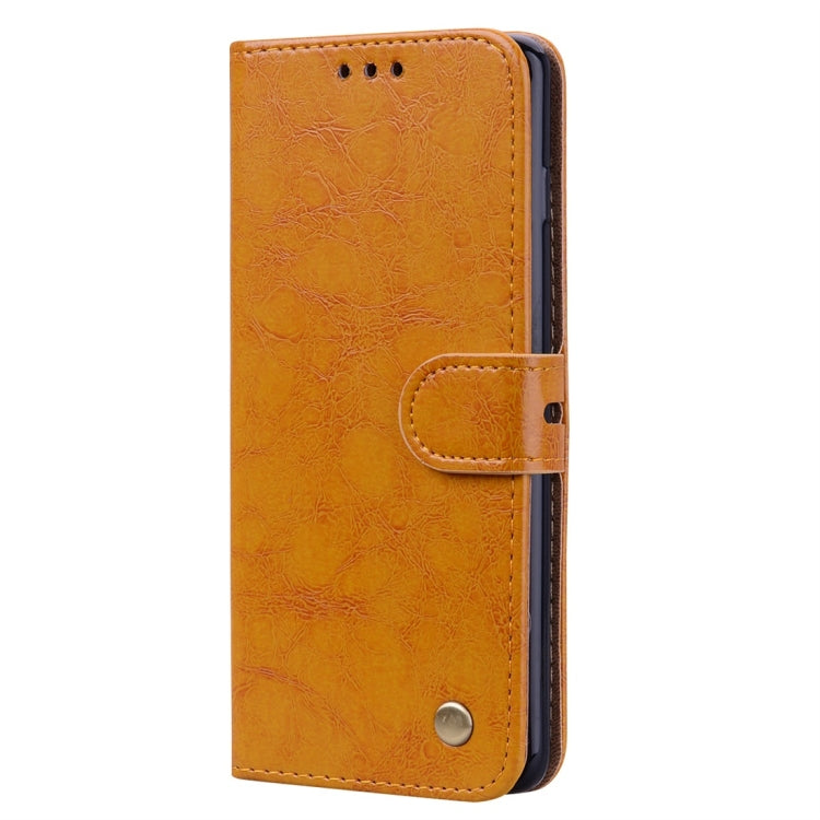 Business Style Oil Wax Texture Horizontal Flip Leather Case for Galaxy S10 Plus, with Holder & Card Slots & Wallet, For Galaxy S10 Plus