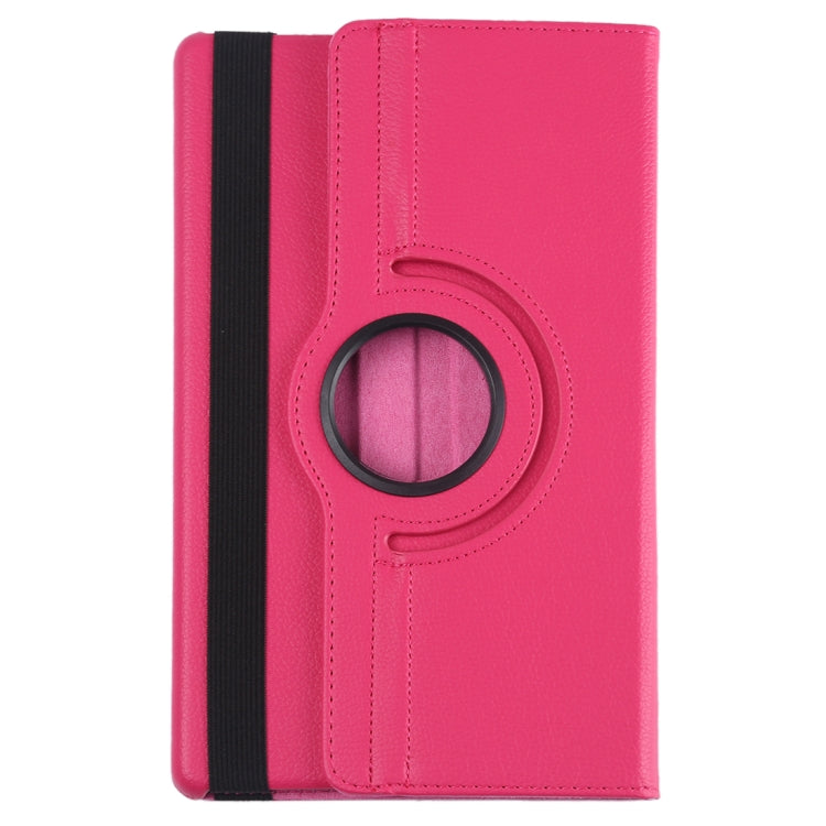 Litchi Texture Horizontal Flip 360 Degrees Rotation Leather Case for Galaxy Tab A 10.1 (2019) T510 / T515, with Holder, For Galaxy Tab A 10.1 (2019) T510 / T515