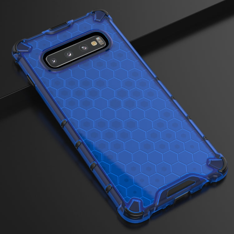 Honeycomb Shockproof PC + TPU Case for Galaxy S10+, For Galaxy S10+