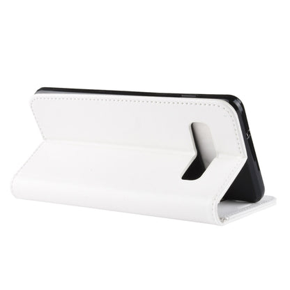 R64 Texture Single Fold Horizontal Flip Leather Case for Galaxy S10+, with Holder & Card Slots & Wallet, For Galaxy S10+