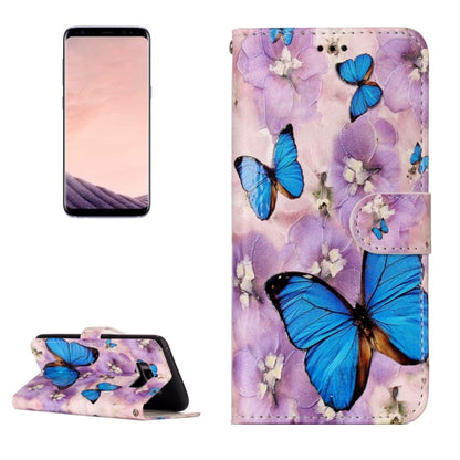 For Galaxy S8 Gloss Oil Embossed Horizontal Flip Leather Case with Holder & Card Slots & Wallet & Photo Frame, For Galaxy S8