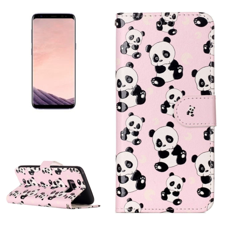 For Galaxy S8 Gloss Oil Embossed Horizontal Flip Leather Case with Holder & Card Slots & Wallet & Photo Frame, For Galaxy S8