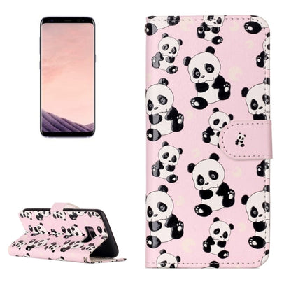 For Galaxy S8 Gloss Oil Embossed Horizontal Flip Leather Case with Holder & Card Slots & Wallet & Photo Frame, For Galaxy S8