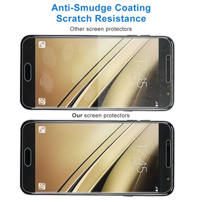 10 PCS 9H 2.5D Tempered Glass Film for Galaxy C7 (2017), For Galaxy C7 2017 (10pcs)