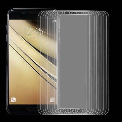 10 PCS 9H 2.5D Tempered Glass Film for Galaxy C7 (2017), For Galaxy C7 2017 (10pcs)