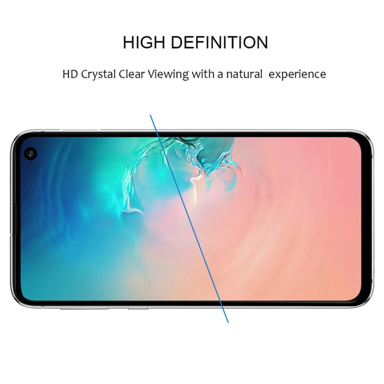 25 PCS 9H 2.5D Premium Curved Screen Crystal Tempered Glass Film for Galaxy S10 E, For Galaxy S10 E