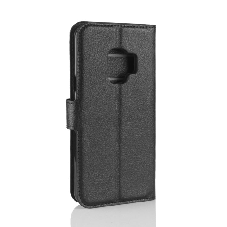 For Galaxy S9 Litchi Texture Horizontal Flip Leather Case with Holder & Wallet & Card Slots, For Galaxy S9