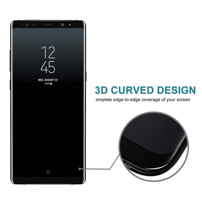 For Galaxy Note 8 0.3mm 9H Surface Hardness 3D Explosion-proof Full Screen Tempered Glass Film, For Galaxy Note 8 0.3mm