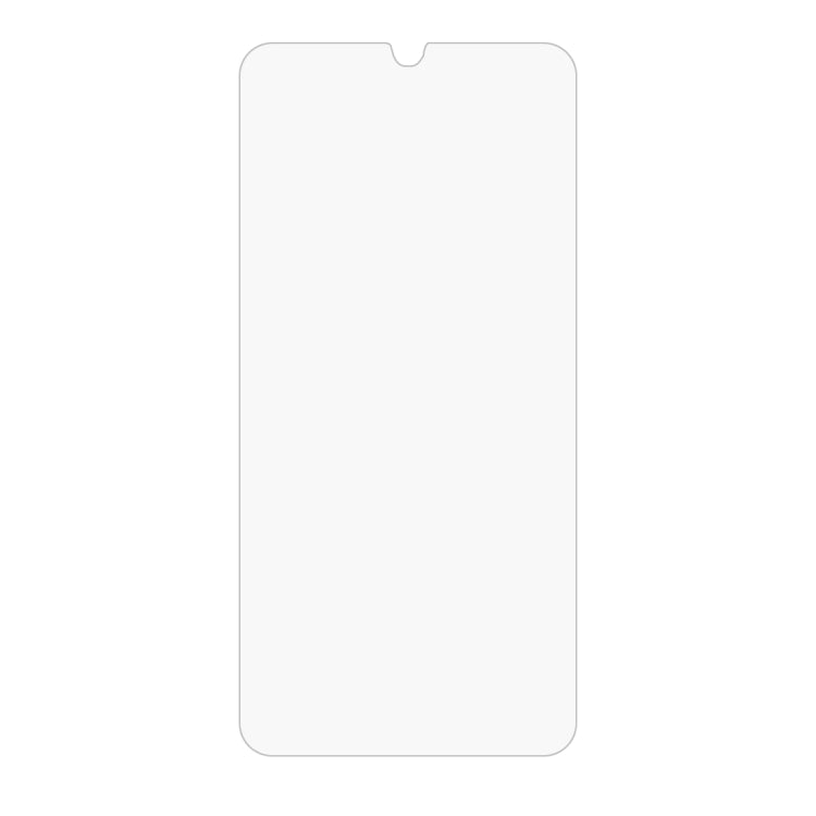 For Samsung Galaxy A40s 2 PCS Half-screen Transparent Tempered Glass Film