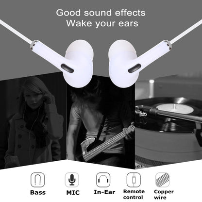 3.5mm Plug In-ear Wired Earphone with Mic, Cable Length: about 1.2m, 3.5mm