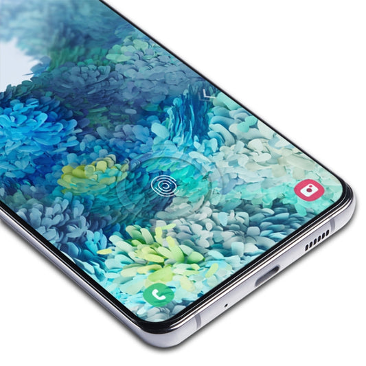 mocolo 0.33mm 9H 2.5D Full Glue Silk Print Tempered Glass Film for Samsung Galaxy S20 FE 5G, Support Fingerprint Unlock, For Samsung Galaxy S20 FE 5G