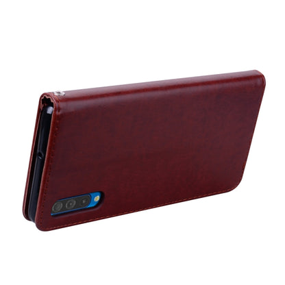 Rose Embossed Horizontal Flip PU Leather Case for Galaxy A50, with Holder & Card Slots & Wallet, For Samsung Galaxy A50
