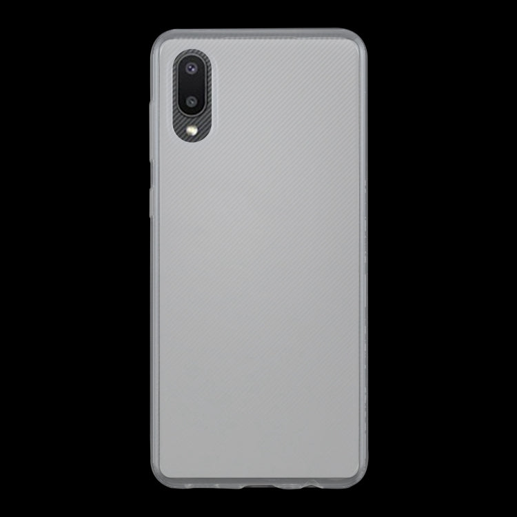 For Samsung Galaxy A02 0.75mm Ultra-thin Transparent TPU Soft Protective Case, For Samsung Galaxy A02