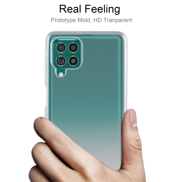 For Samsung Galaxy F62 0.75mm Ultra-thin Transparent TPU Soft Protective Case, For Samsung Galaxy F62