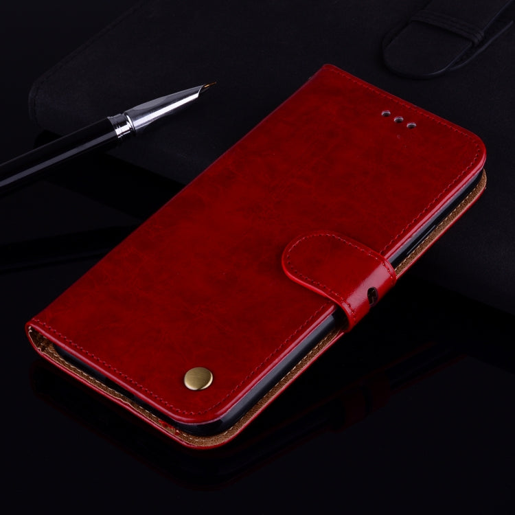 Business Style Oil Wax Texture Horizontal Flip Leather Case for Galaxy A6 (2018), with Holder & Card Slots & Wallet, For Galaxy A6 (2018)