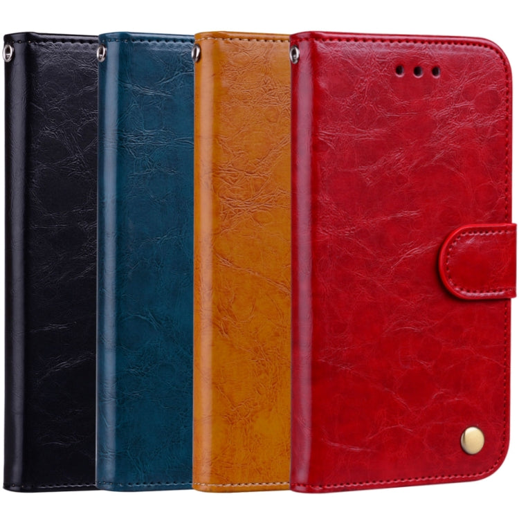 Business Style Oil Wax Texture Horizontal Flip Leather Case for Galaxy A6 (2018), with Holder & Card Slots & Wallet, For Galaxy A6 (2018)