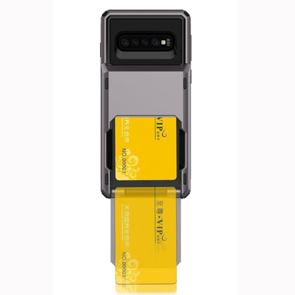 Shockproof TPU + PC Protective Case for Galaxy S10, with Card Slot