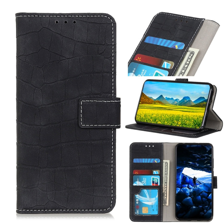Crocodile Texture Horizontal Flip Leather Case for Galaxy A50, with Holder & Wallet & Card Slots & Photo Frame, For Galaxy A50