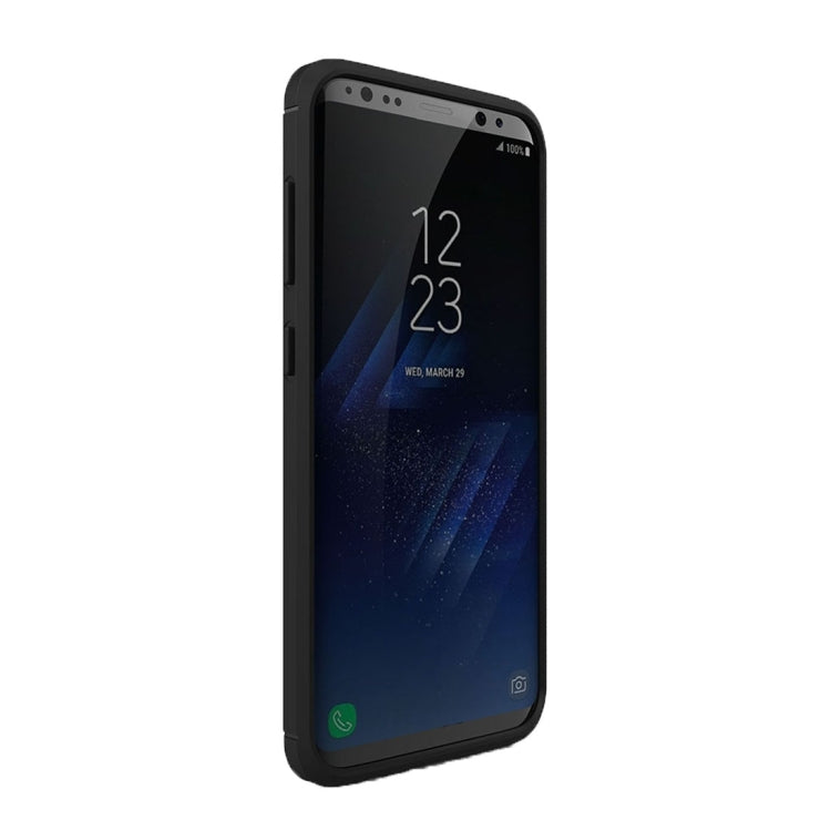 For Galaxy S8 Brushed Carbon Fiber Texture Shockproof TPU Protective Cover Case, For Galaxy S8, For Samsung Galaxy S8