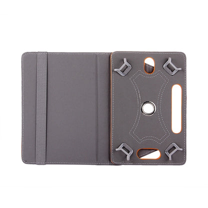 7 inch Tablets Leather Case Crazy Horse Texture 360 Degrees Rotation Protective Case Shell with Holder for Galaxy Tab A 7.0 (2016) / T280 & Tab 4 7.0 / T230 & Tab Q T2558, Colorfly G708, Asus ZenPad 7.0 Z370CG, Huawei MediaPad T1 7.0 / T1-701u