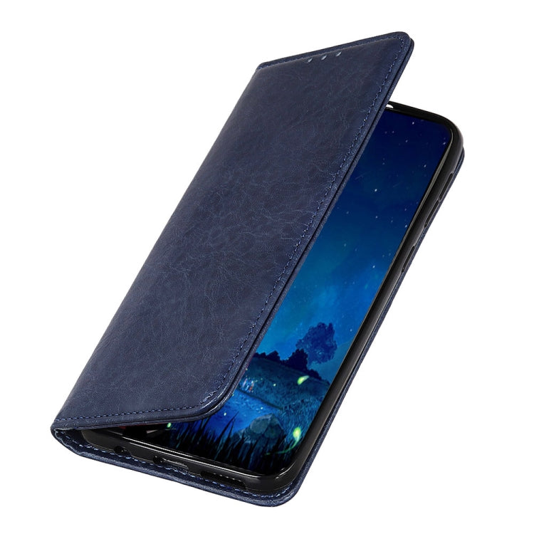 Magnetic Retro Crazy Horse Texture Horizontal Flip Leather Case for Galaxy A70, with Holder & Card Slots & Photo Frame, For Galaxy A70