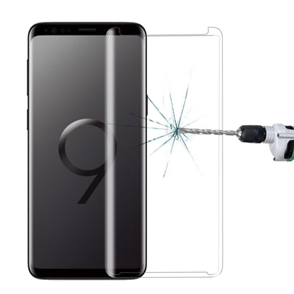 For Galaxy S9+ 9H Surface Hardness 3D Curved Edge Anti-scratch Non-full Screen HD Tempered Glass Screen Protector, Galaxy S9+ 3D, For Galaxy S9+ 3D