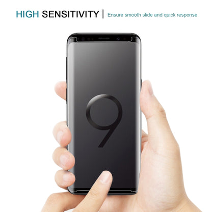 For Galaxy S9+ 9H Surface Hardness 3D Curved Edge Anti-scratch Non-full Screen HD Tempered Glass Screen Protector, Galaxy S9+ 3D, For Galaxy S9+ 3D