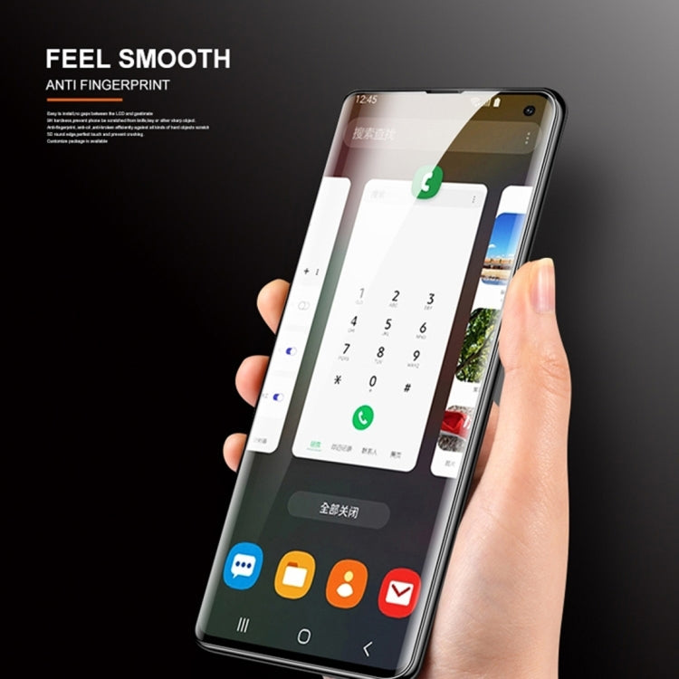 UV Liquid Curved Full Glue Tempered Glass for Galaxy Note10 Pro,Support Fingerprint Unlock, For Samsung Galaxy Note10 Pro