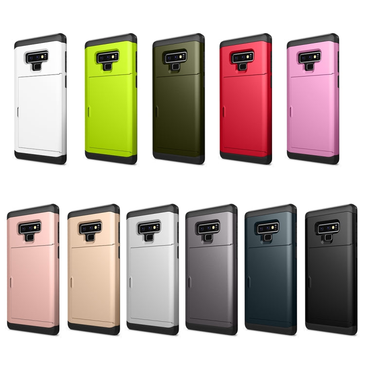 Shockproof Rugged Armor Protective Case for Galaxy Note 9, with Card Slot, For Galaxy Note 9, For Galaxy Note 9 (with Card Slot), Galaxy Note 9