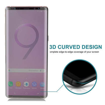 Privacy Anti-glare 0.3mm 9H 3D Curved Edge Tempered Glass Film for Galaxy Note 9, For Galaxy Note 9