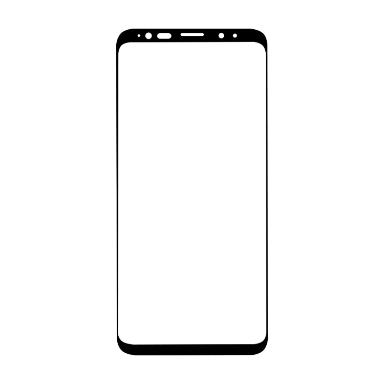 25 PCS For Galaxy S9 0.33mm 9H Surface Hardness 3D Curved Edge Anti-scratch Full Screen HD Fully Adhesive Glass Screen Protector, For Galaxy S9 (25 PCS)