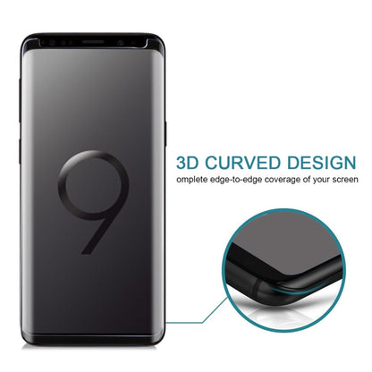 25 PCS For Galaxy S9 9H Surface Hardness 3D Curved Edge Anti-scratch Non-full Screen HD Tempered Glass Screen Protector, For Galaxy S9, Non-full (25 PCS), For Galaxy S9