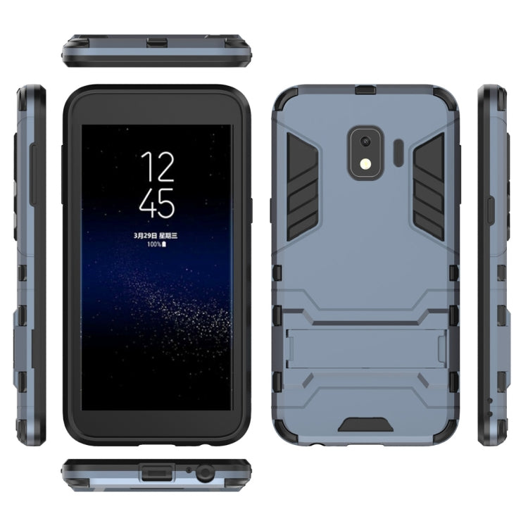Shockproof PC + TPU Case for Galaxy J2 Core, with Holder, Galaxy J2 Core, For Samsung Galaxy J2 Core